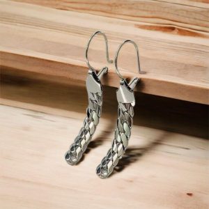 Pendientes colgantes de cadena acero inoxidable 316L