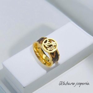 Anillo T6 acero inoxidable LV