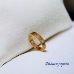 Anillo T6 rosa oro acero inoxidable num romanos