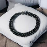 Pulso unisex acero inoxidable color negro