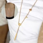 Collar dorado acero inoxidable LOVE